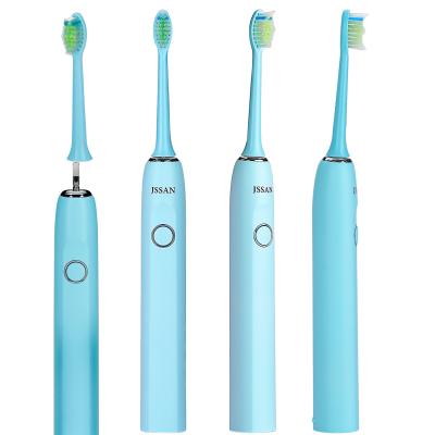 China 2 Heads Oral Electric Toothbrush / Battery Powered Electric Toothbrush for sale