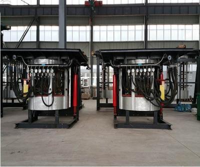 China Medium Frequency Hydraulic Steel Shell Furnace for sale