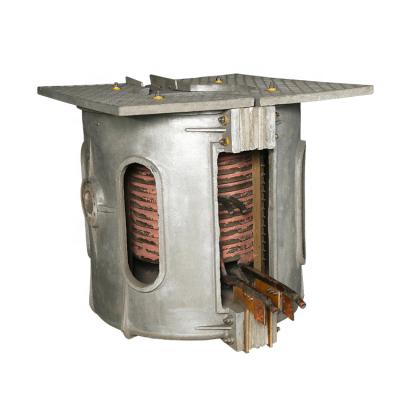 China Metal Scrap Induction Aluminum Melting Furnace 150KG Capacity For Iron / Copper / Steel for sale