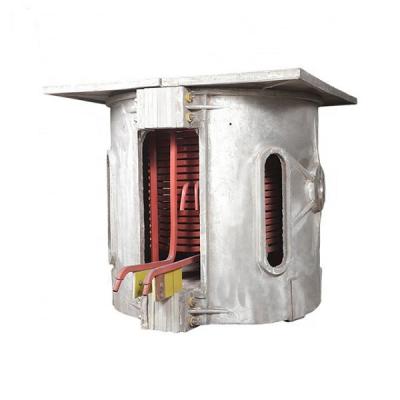 China Fast Melting Scrap Aluminum Melting Furnace 750kg Ingot Producing 380V Voltage for sale