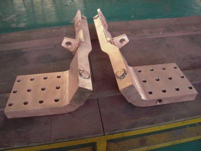 China Electrode Plasma Arc Melting Clamping Block Contact For EAF LF RF Arc Furnace for sale