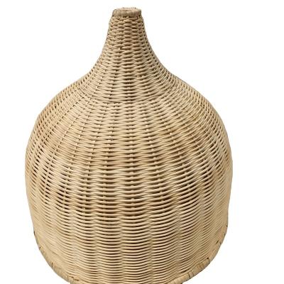 China Wholesale High Quality Popular Product Climbing Rattan Lampshade Chandeliers Fabric Lampshade Material for sale