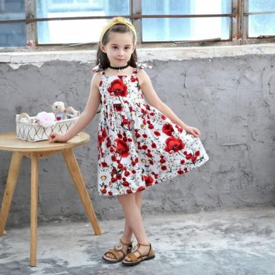 China Lovely Breathable Flower Baby Kids Dress Dress Wholesale for sale