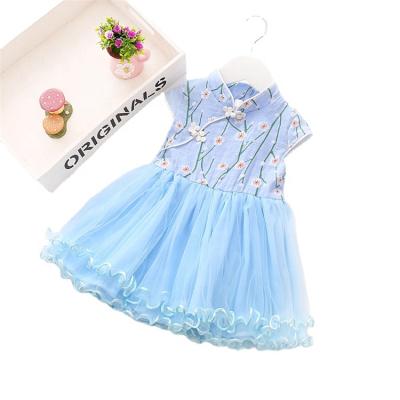 China Hot Sale Washable Summer Stylish Baby Kids Dress New Baby Dress Online Kids Dress Girls for sale