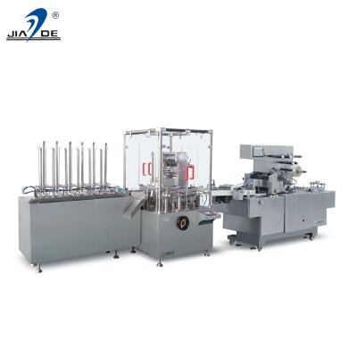 China APPAREL blister/tube/bottle/bag/sachet/automatic tray/injection/condom cartoning machine for sale