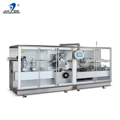 China Food Full Servo Automatic High Speed ​​Continuous Cartoning Machine For Blister/Tube/Pill Tray/Soft Strip/Foil Pouch for sale