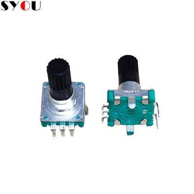 China Rotary Encoder ec11 Mini China Encoder Pir Sensor OME 360 Data 2N Position Encoder A B 360ppr ITEM Protection Package Solid Output Shaft Wire for sale