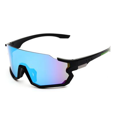 China Fashion Style TR90 Bicycle UV Glass Frame Outdoor Protection Sports Unisex Sunglasses for sale