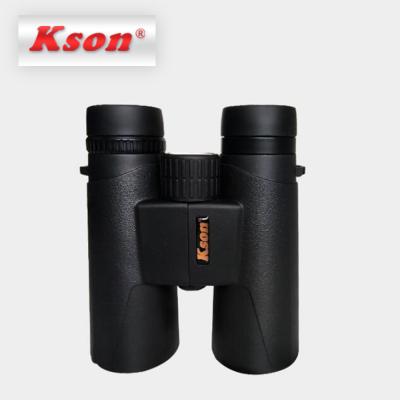 China Outdoor Sports Telescopes 10x42 Rubber Binocular Compact Binoculars KM-2L for sale