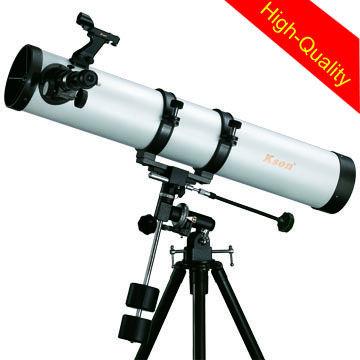 China 114mm reflector telescope, optical telescope KTE900114EQ for sale