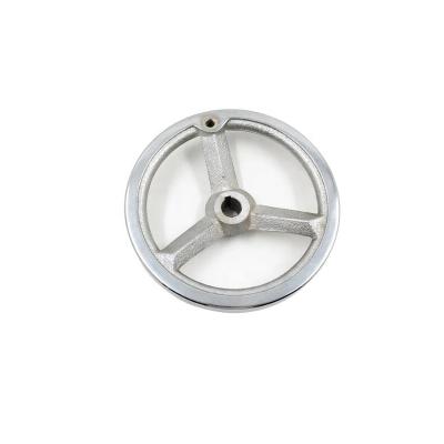 China Aluminum Casting Rapid Prototype Precision Cheap Components Machining Metal Parts Custom Cast Hand Wheel Foundry China OEM Services for sale