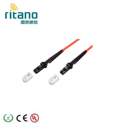 China PVC Or LSZH MTRJ MM Duplex OM2 50/125 Fiber Optic Patch Cord for sale