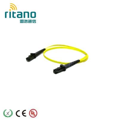 China PVC Fiber Optic MTRJ Loopback Patch Cord for sale