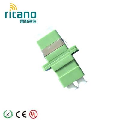 China PVC Or ABS SM Duplex Fiber Optic LC/APC Adapter / Adapter With RoHS Compliant for sale