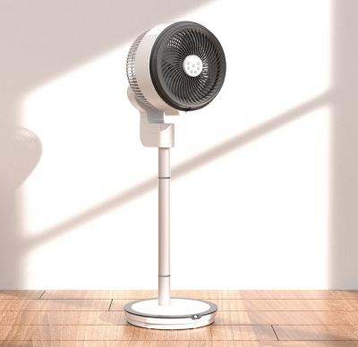 China Wide Angle Hotel Swing Height Adjustable Fan Smart Induction Fan for sale