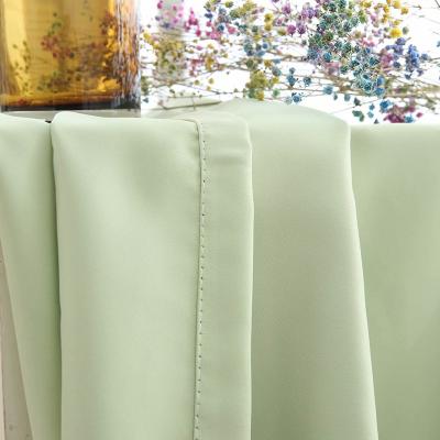 China Blackout Solid Color Blackout Full Shading Curtain For Living Room Bedroom for sale