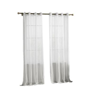 China Wholesale Blackout Factory Finished Window Protects Curtains Snowflake Screen Bay Window Simple Balcony Modern Minimalist Style for sale