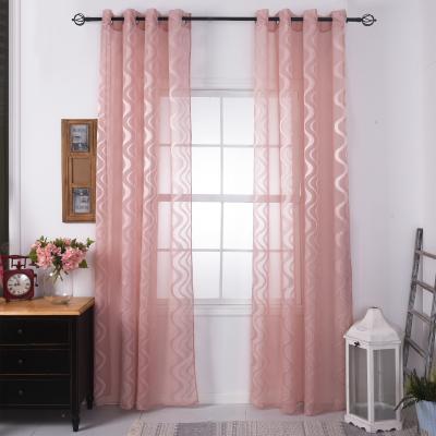 China Net Fabric Classic Cheap Embroidery Living Room Sheer Window Curtain for sale