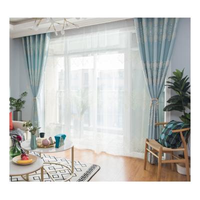 China Classic Ready Made Windows Blackout 100%Polyester Curtain Living Room for sale