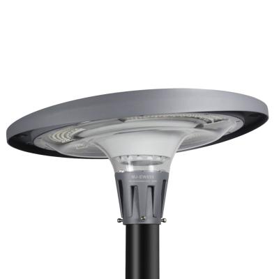 China Lntelligent rhythm light remote control+ music fast logistics +APP all in two 800W 1200W smart remote control round solar led street light for outdoor area road for sale