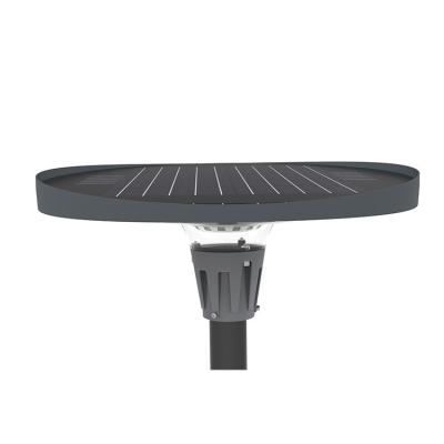 China Round Lntelligent Rhythm 800W 1200W Music Light Control+ Outdoor Round +APP Waterproof Energy Saving UFO LED Smart Solar Street Light With Panel for sale