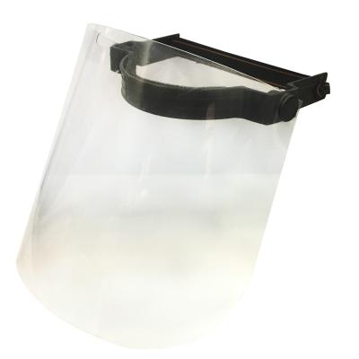 China Adult Clear Sun Visor Face Mask Face Mask Plastic Protector for sale