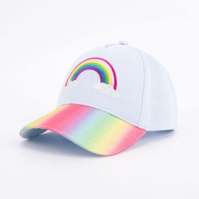 China Custom Colorful 6-Panel Hat Street Style Embroidery Logo 6 Panel Curved Brim Baseball Caps For Adult for sale