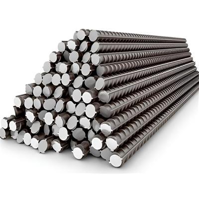 China Construction Standard HRB400 Rod Metal Concrete Reinforced Iron Bars Steel Rebar Dimensions For Structural Construction Rebar Steel for sale