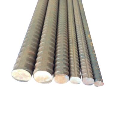 China Construction HRB400 HRB500 Hot Rolled Reinforced Steel Rebar Solid Cold Rolled Deformed Steel Bars for sale