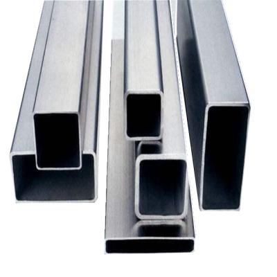 China Gas System Indoor/Outdoor Stainless Steel Pipes Welded 316l Steel Material 316 321 304 Rectangular Square 304l Tubes Pipe for sale