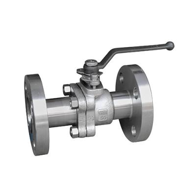 China Q41F-40C DN20 General Carbon Steel Casting Flange Ends Floating Ball Valve for sale