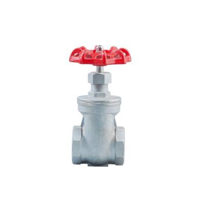 China General High Quality 304 Stainless Steel Female Screw Gate Valve for sale