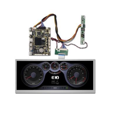 China 12.3 inch tft interface 1920x720 lcd display car navigation lvds helm android automotive system controller 12.3 inches for sale