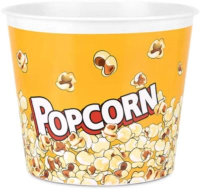 China Wholesale Disposable 32oz Microwave Cola Popcorn Disposable Paper Cups Set 24oz Bucket With Aluminum Foil for sale