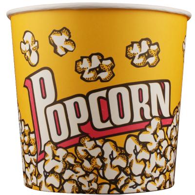 China High Quality Eco Friendly Recyclable Wholesale Container Cup Paper Packaging Bucket Box Custom Popcorn for sale