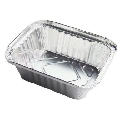 China Special Packing 120ml Aluminum Foil Lunch Box with Foil Lid and Lid for sale