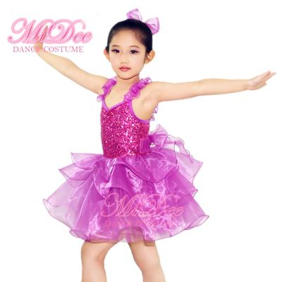 China Dresses MiDee Girls Party Dance Dresses Ballet Dance Costume Flower Girls Dresses for sale