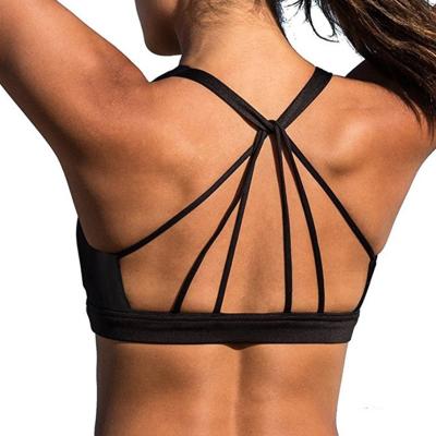 China Breathable Comfortable Women's Gym Wear Home Sports Bras Dance Cultivate Top Fashion Fitness Yoga Jogging Tops for sale