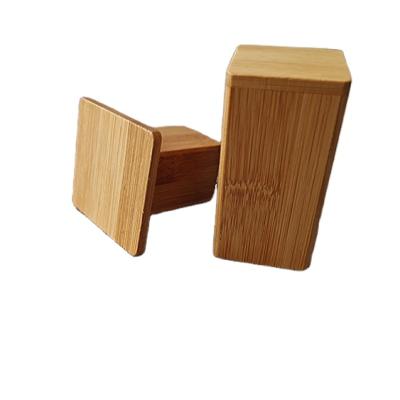 China Custom LOGO Household Toothpick Box Of New Minimalist High Quality Bamboo Wooden Toothpick Holder for sale