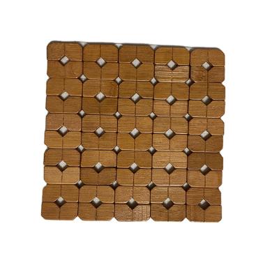 China Minimalist popular hot-selling tableware mat tea room restaurant heat insulation bamboo place mat for sale