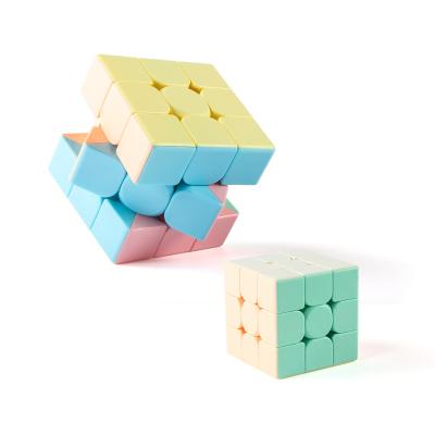 China 100% Eco-friendly Colorful Puzzle Toy Moyu meilong 3x3 speed cube easy spins and durable toys puzzle toys for kids for sale