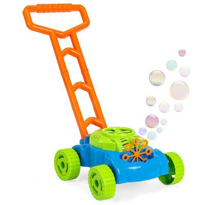 China Plastic Creative Garden Car Bubble Machine Maker Blower Fan Baby Interactive Automatic Children Kids Toy Gift New for sale