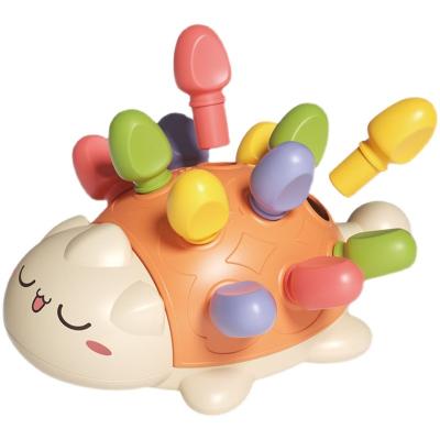 China Montessori Sorter Toy Early Brain Development Hedgehog Sensory Matching Fine Toys OEM for sale