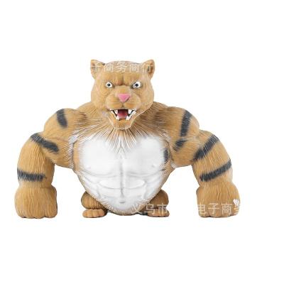 China Relieve Chimpanzee Tiger Monkey Gorilla Toys Maxi Baba Gorillas Decompression Fidget Toy Gorilla Stress Anime Figure Relaxation Figure for sale