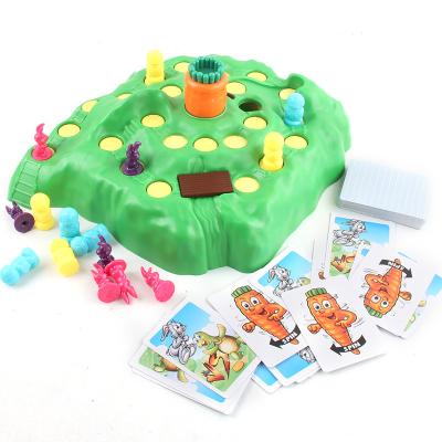 China .inactive Educational Bunny Cross Country Venturing Game for Kids Educational Toys Interactive Board Game for sale