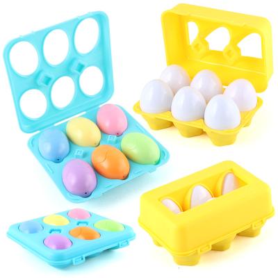 China Learning Toy 3D Learning Smart Eggs Puzzle Matching Game Toy Baby Educational Toys for sale