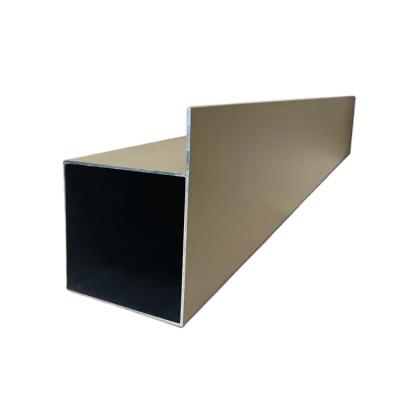 China Construction/Industry/Decoration/Products Matching Custom Aluminum Material Frame Extrusion Powder Coating Aluminum Profile OEM Profile for sale