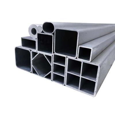 China Construction China Manufacturer Aluminum Profile Round /Square Aluminum Tube Profile Extrusion for sale