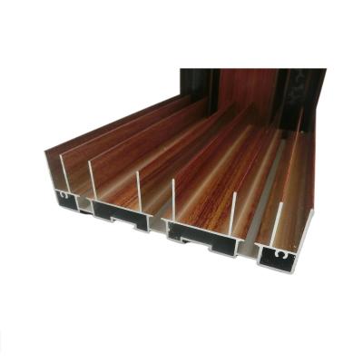 China door & Professional Window Extrusion Sliding Aluminum Glass Door Frames for sale