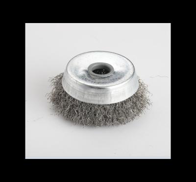 China Best Factory Wholesale Durable Hardware Steel Wire Brush POLISHING Cleaning Polishing Brush Black for sale